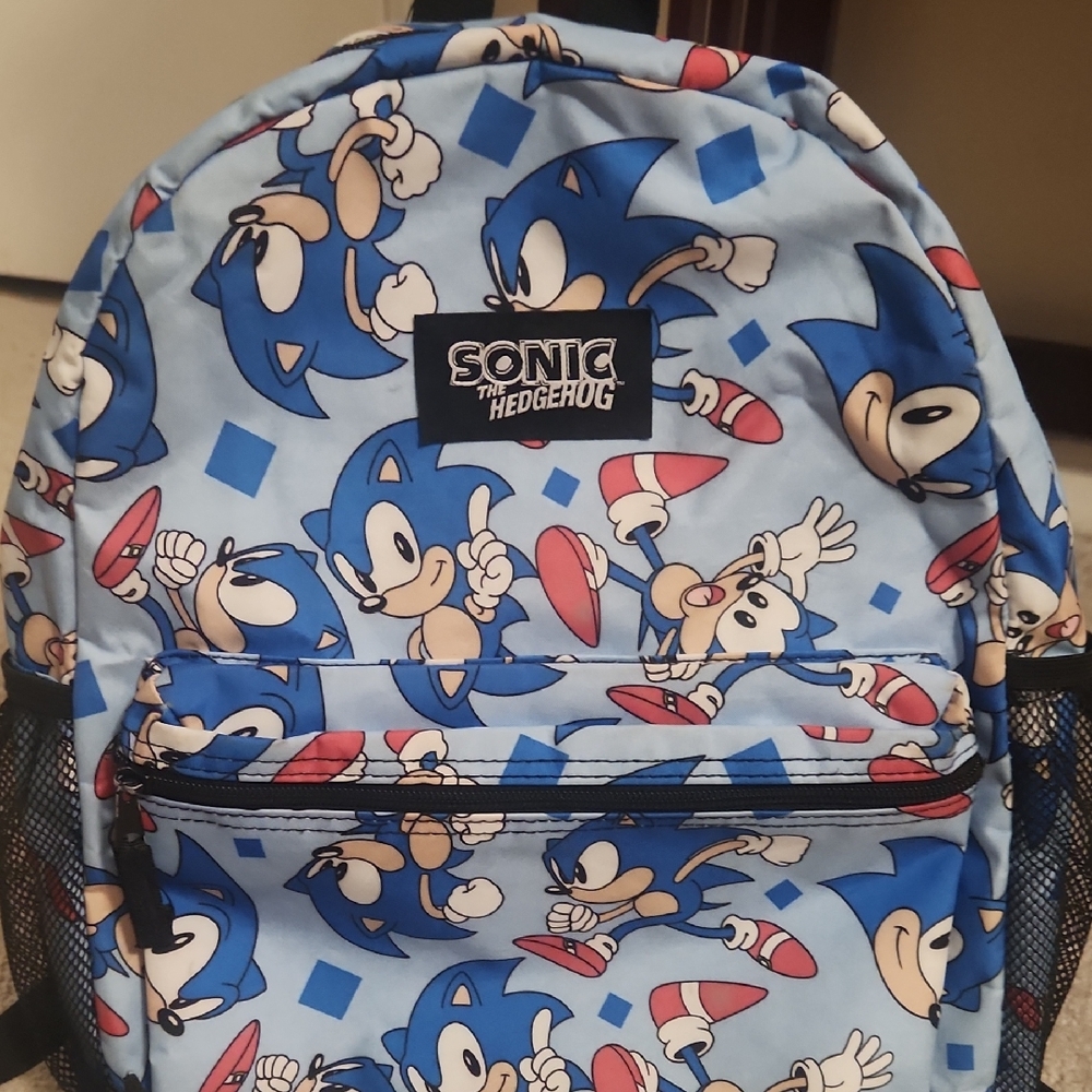Sonic The Hedgehog Backpack